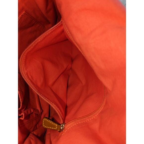 FOSSIL Pink Blue Striped Messenger Bag Crossbody School - Picture 8 of 10